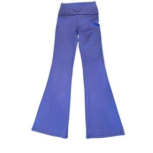NWT Yogalicious Lux Florence Flare Legging Blue Ribbon High Rise - XSmall
